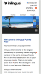 Mobile Screenshot of inlinguapr.com